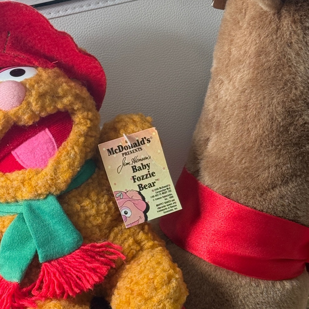 Vintage Jim Henson Muppet Baby Fozzie Bear. - Picture 3 of 8